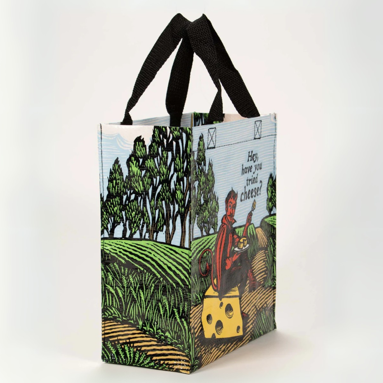 Blue Q Handy Tote 'Have You Tried Cheese?'